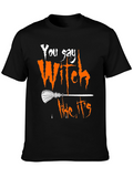 Halloween Witch Graphic Tee