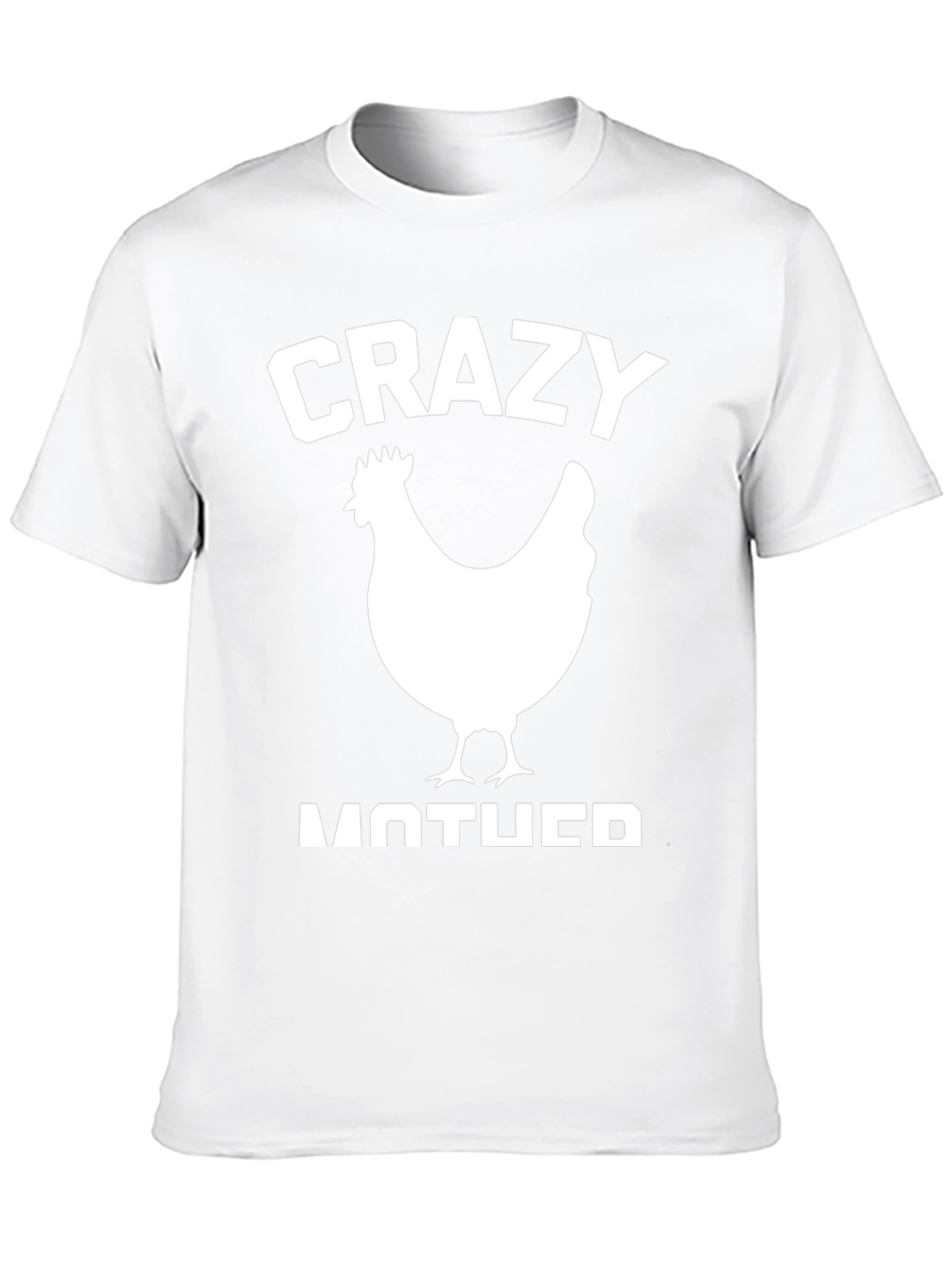 Crazy Chicken Mother T-Shirt - Funny Animal Lover Tee