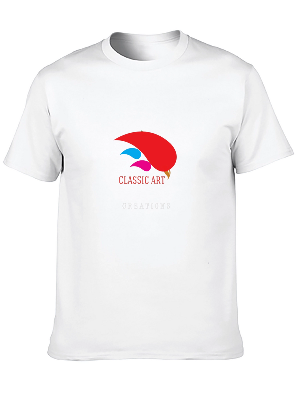 Classic Art Creations Black Graphic T-Shirt