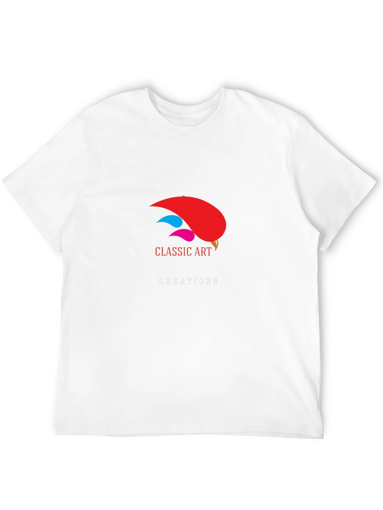 Classic Art Creations Black Graphic T-Shirt