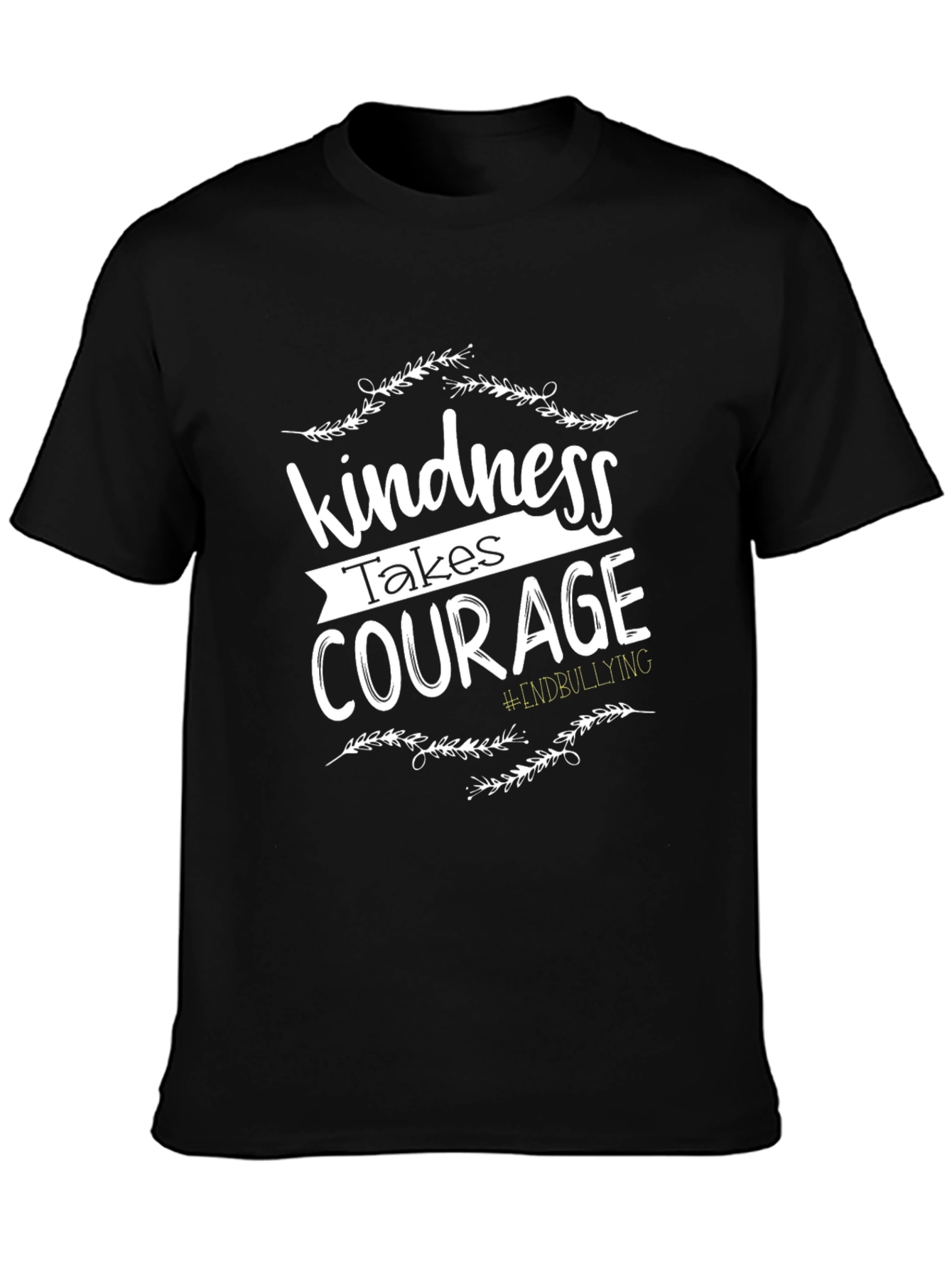 Kindness Takes Courage Graphic Tee Anti-Bullying Shirt