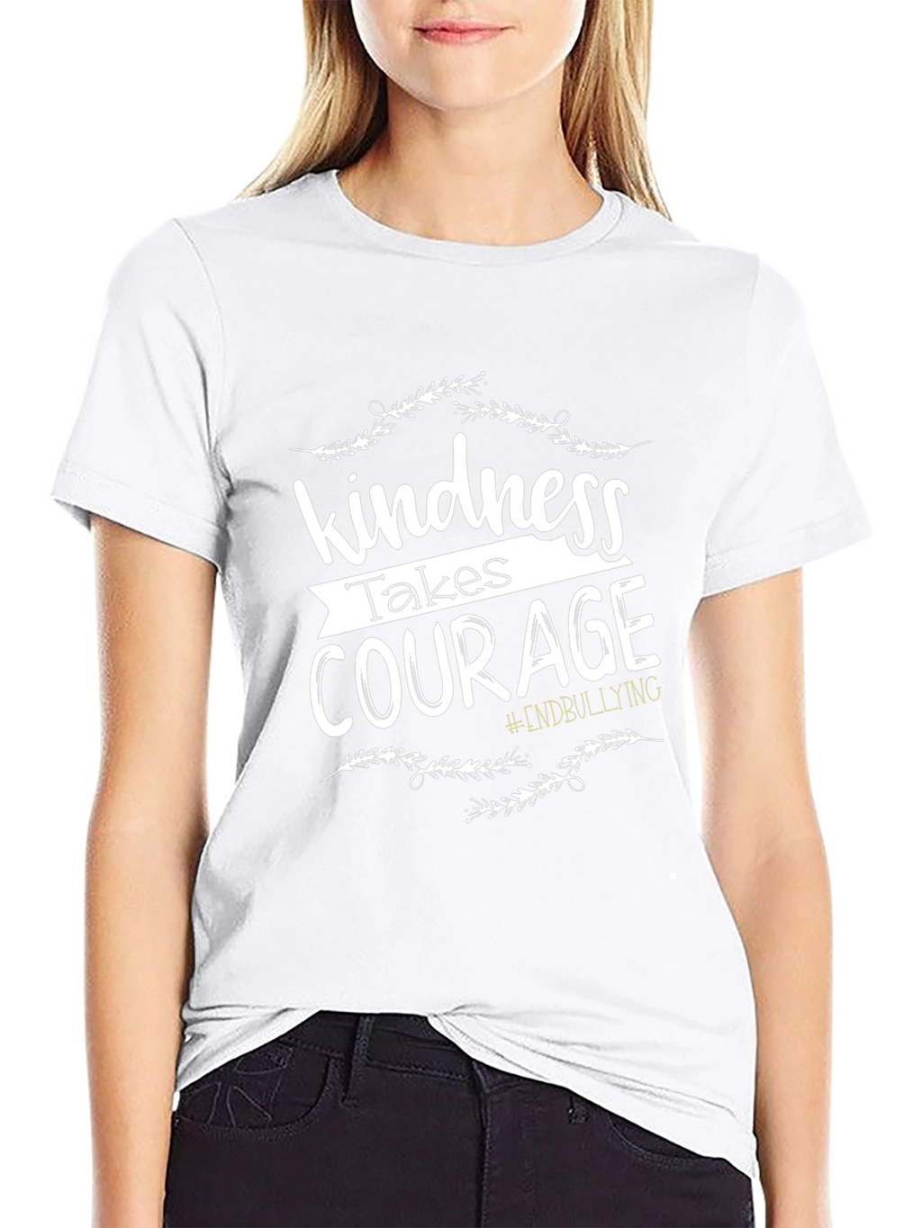 Kindness Takes Courage Graphic Tee Anti-Bullying Shirt