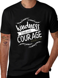 Kindness Takes Courage Graphic Tee Anti-Bullying Shirt