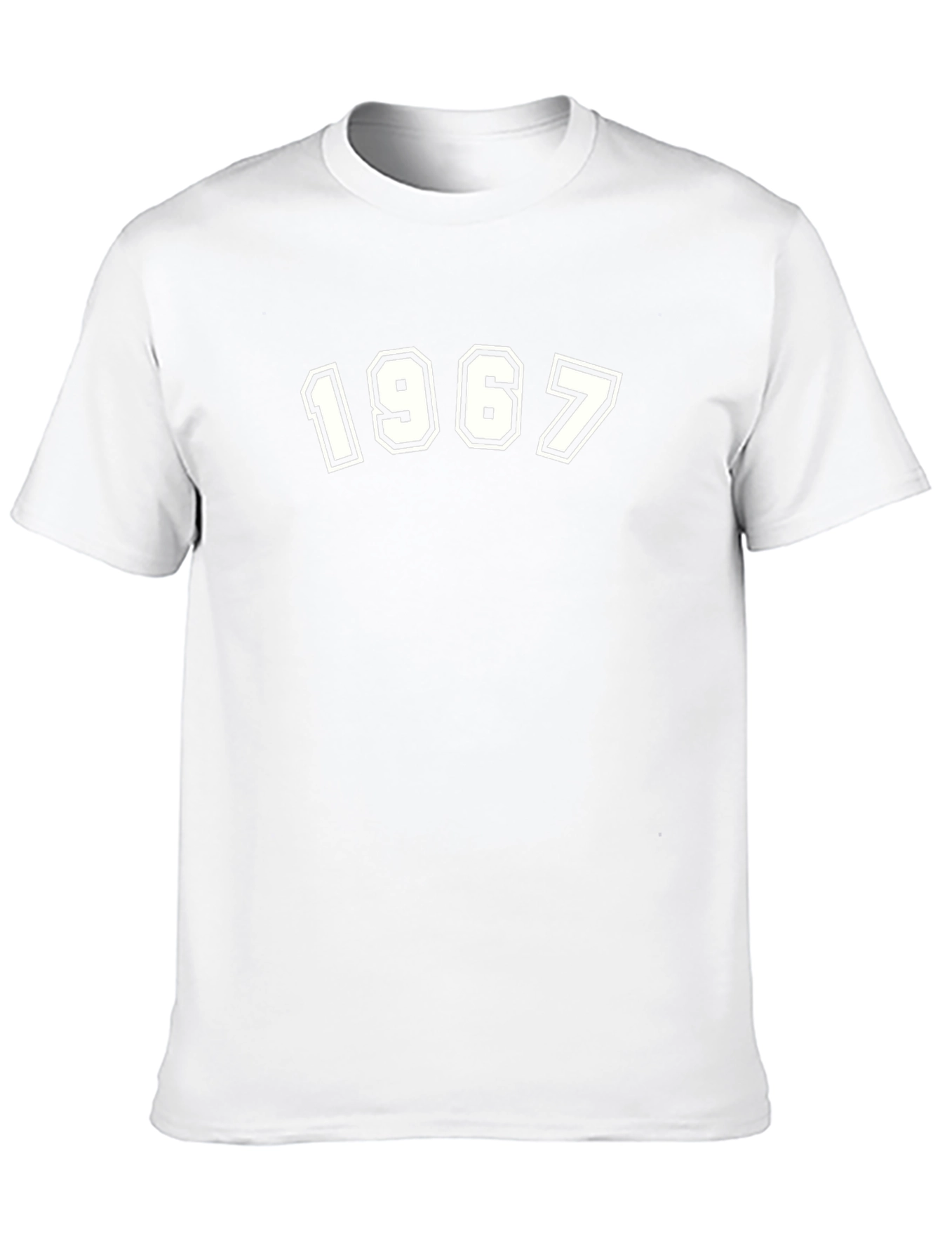 1967 Graphic Tee - Retro Style Black T-Shirt