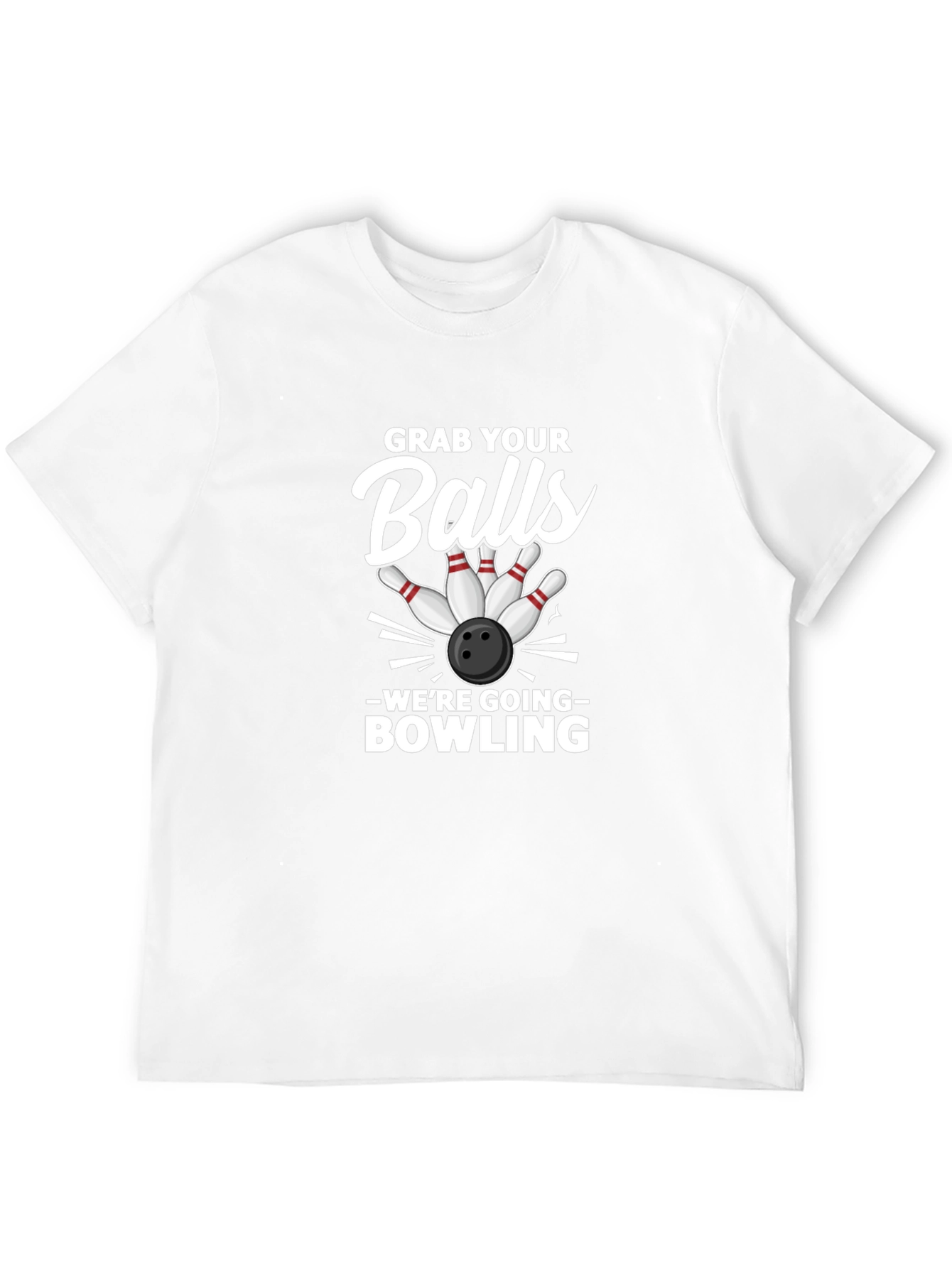Grab Your Balls Bowling Graphic Tee