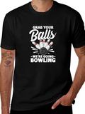 Grab Your Balls Bowling Graphic Tee