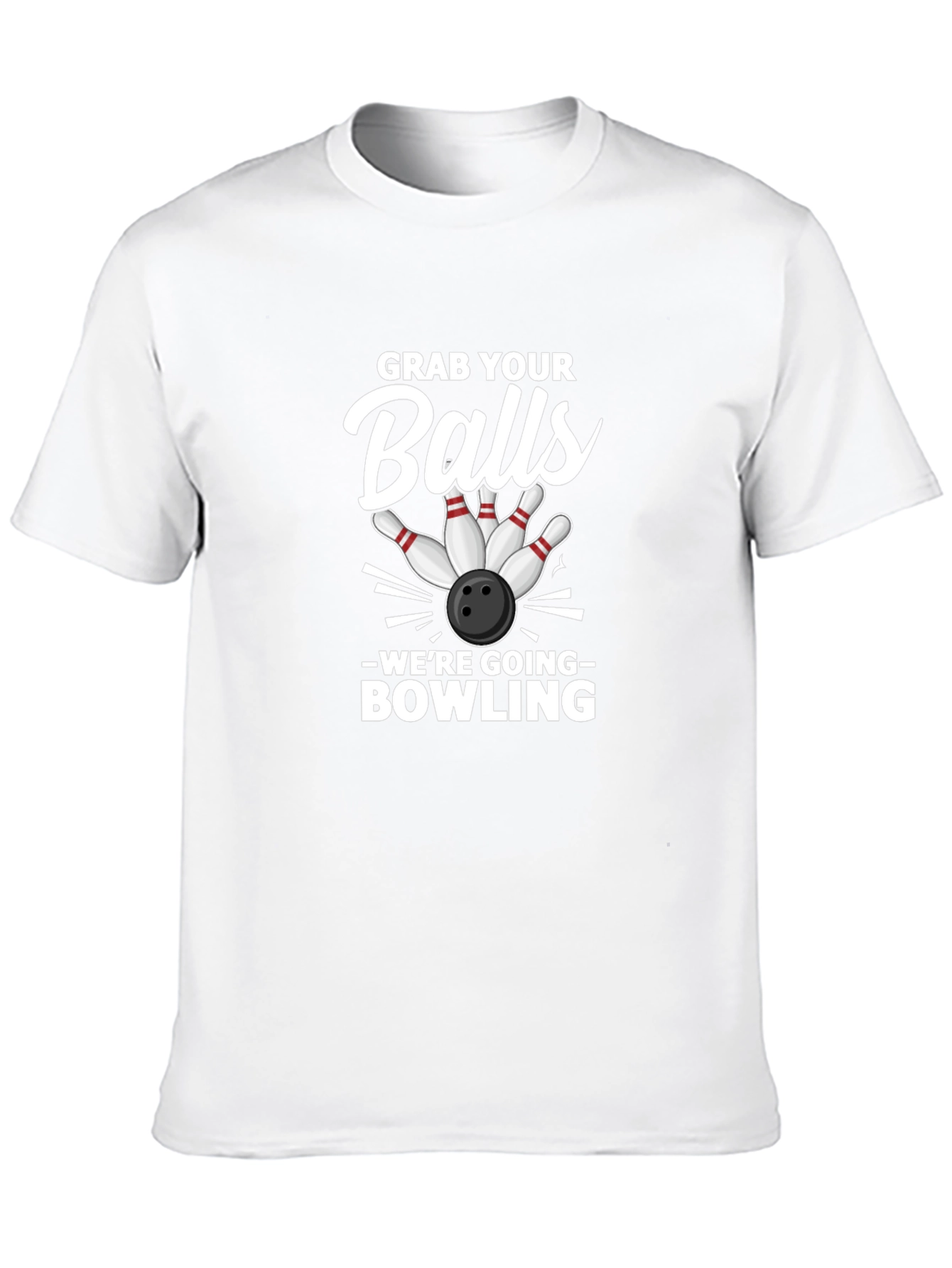 Grab Your Balls Bowling Graphic Tee