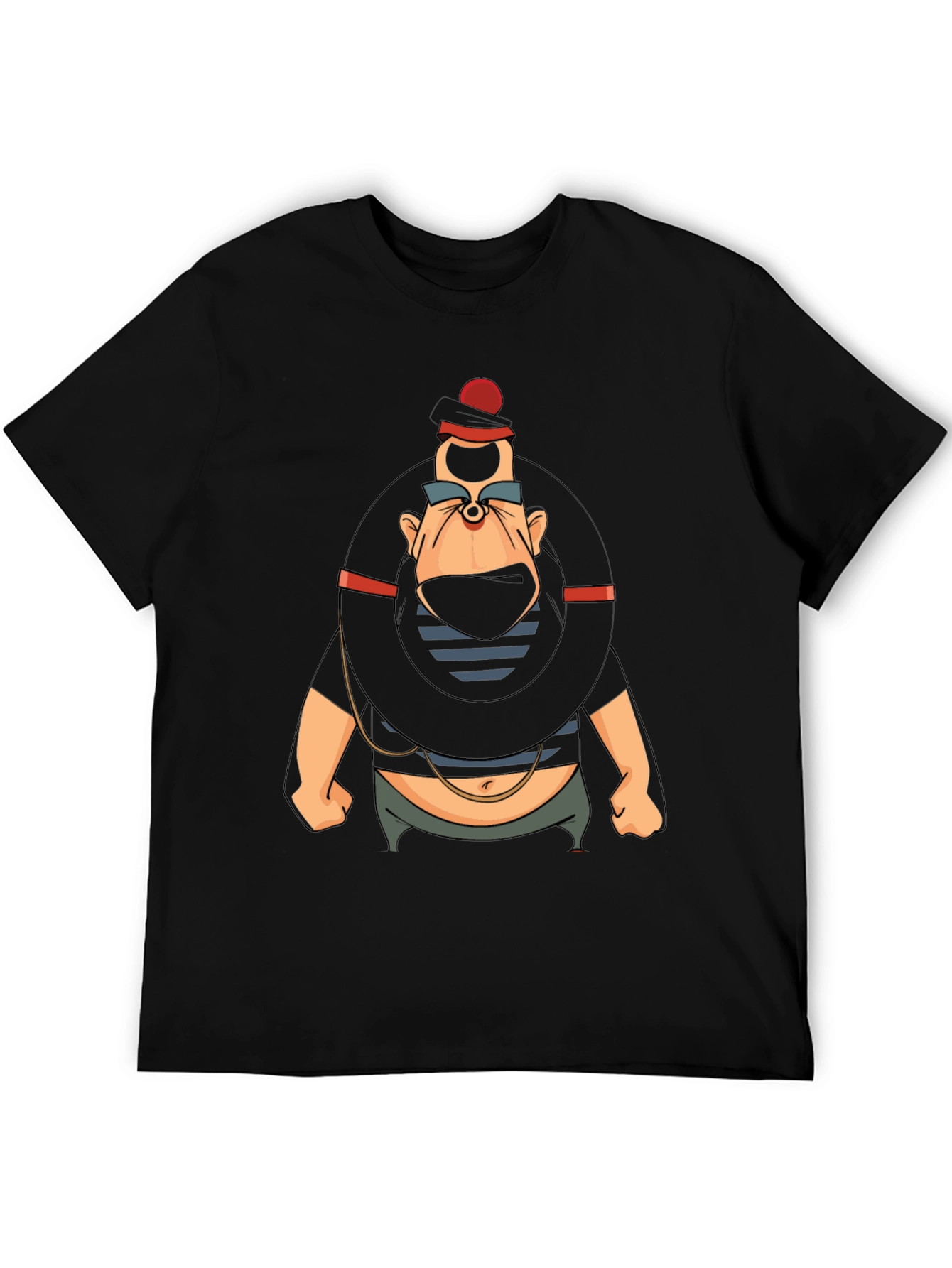 Cartoon Villain Graphic T-Shirt