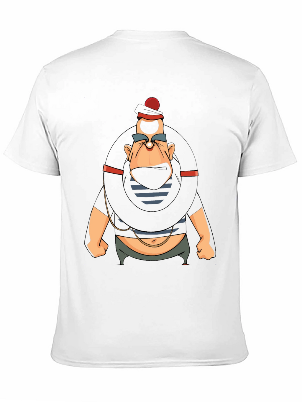 Cartoon Villain Graphic T-Shirt
