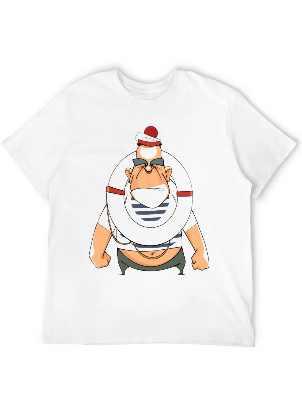 Cartoon Villain Graphic T-Shirt
