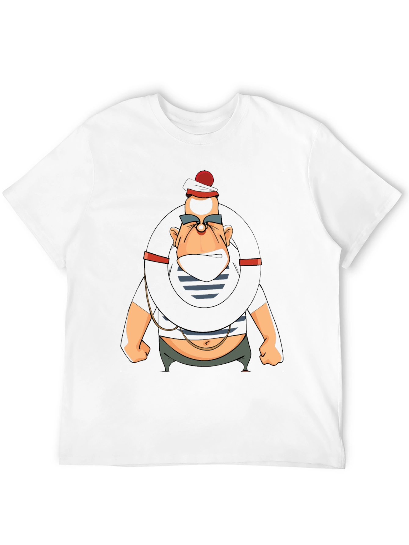 Cartoon Villain Graphic T-Shirt