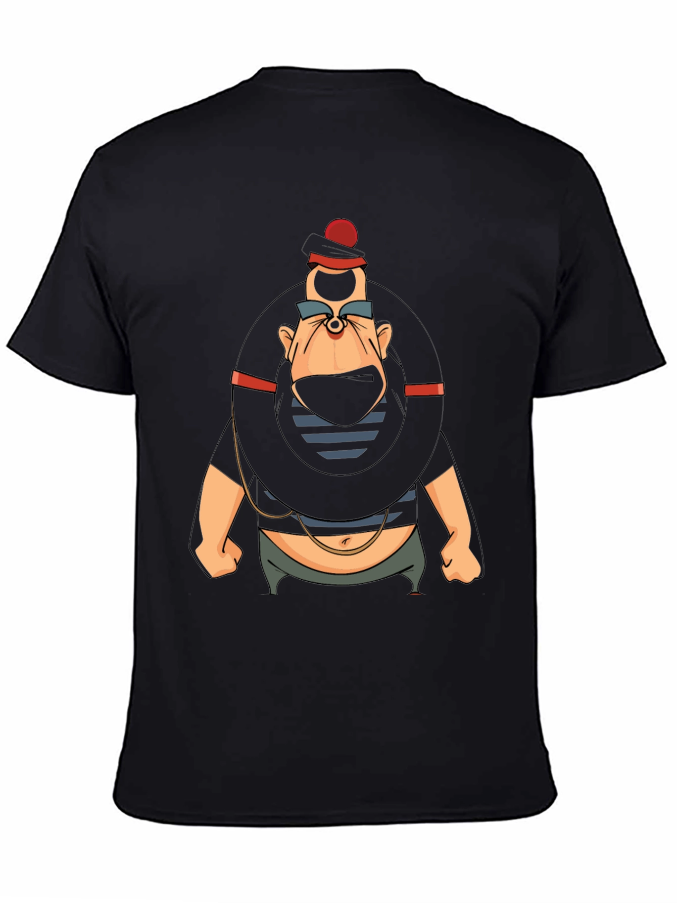 Cartoon Villain Graphic T-Shirt