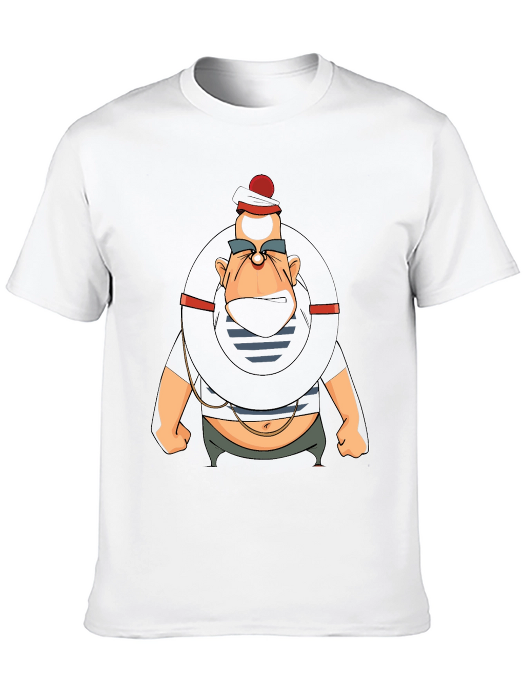 Cartoon Villain Graphic T-Shirt