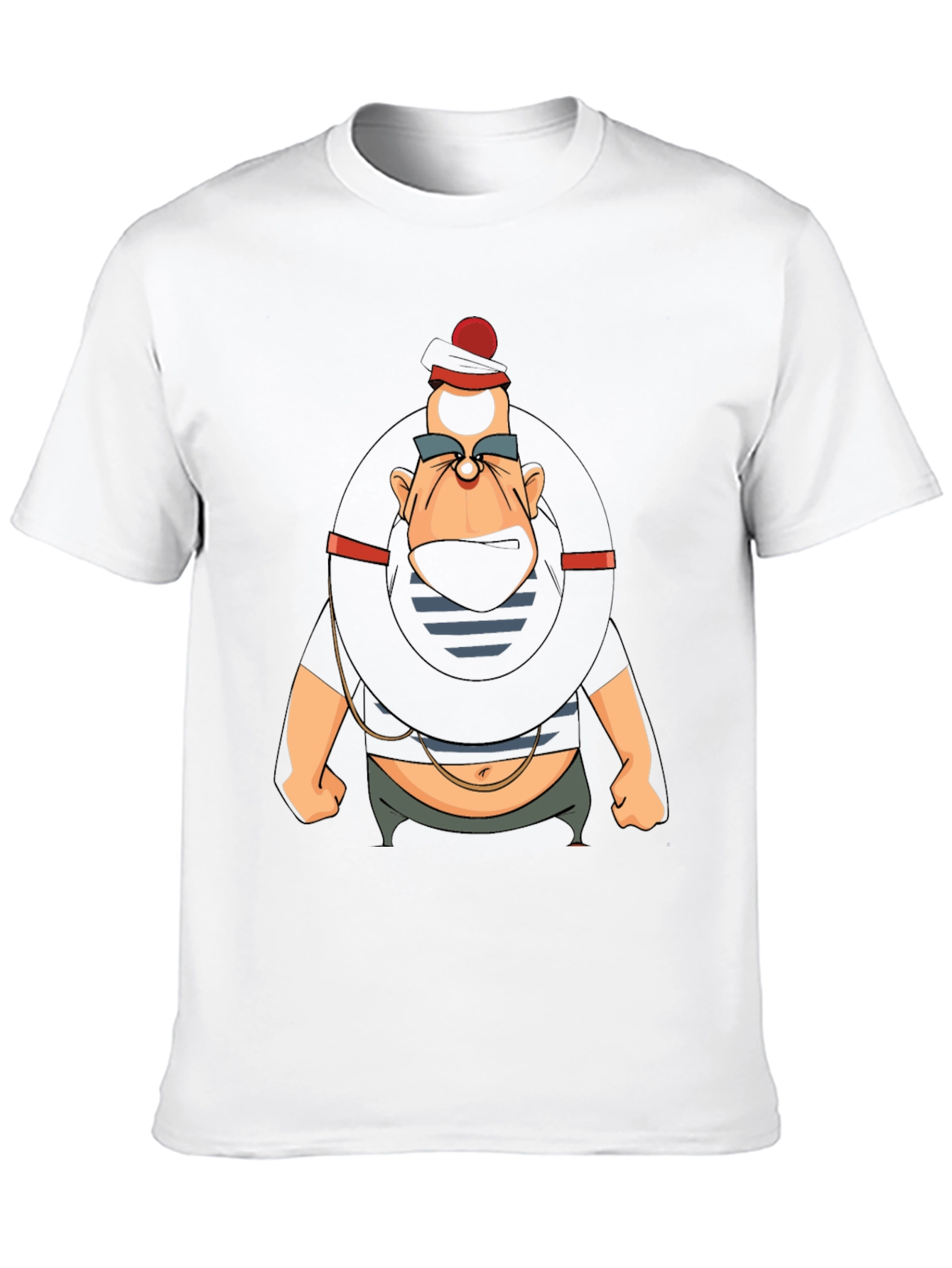 Cartoon Villain Graphic T-Shirt