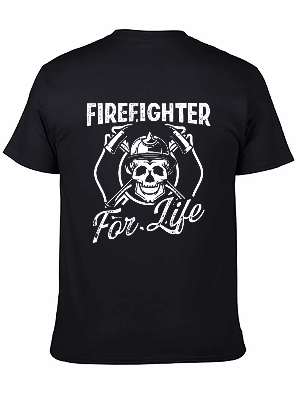 Firefighter For Life Graphic T-Shirt