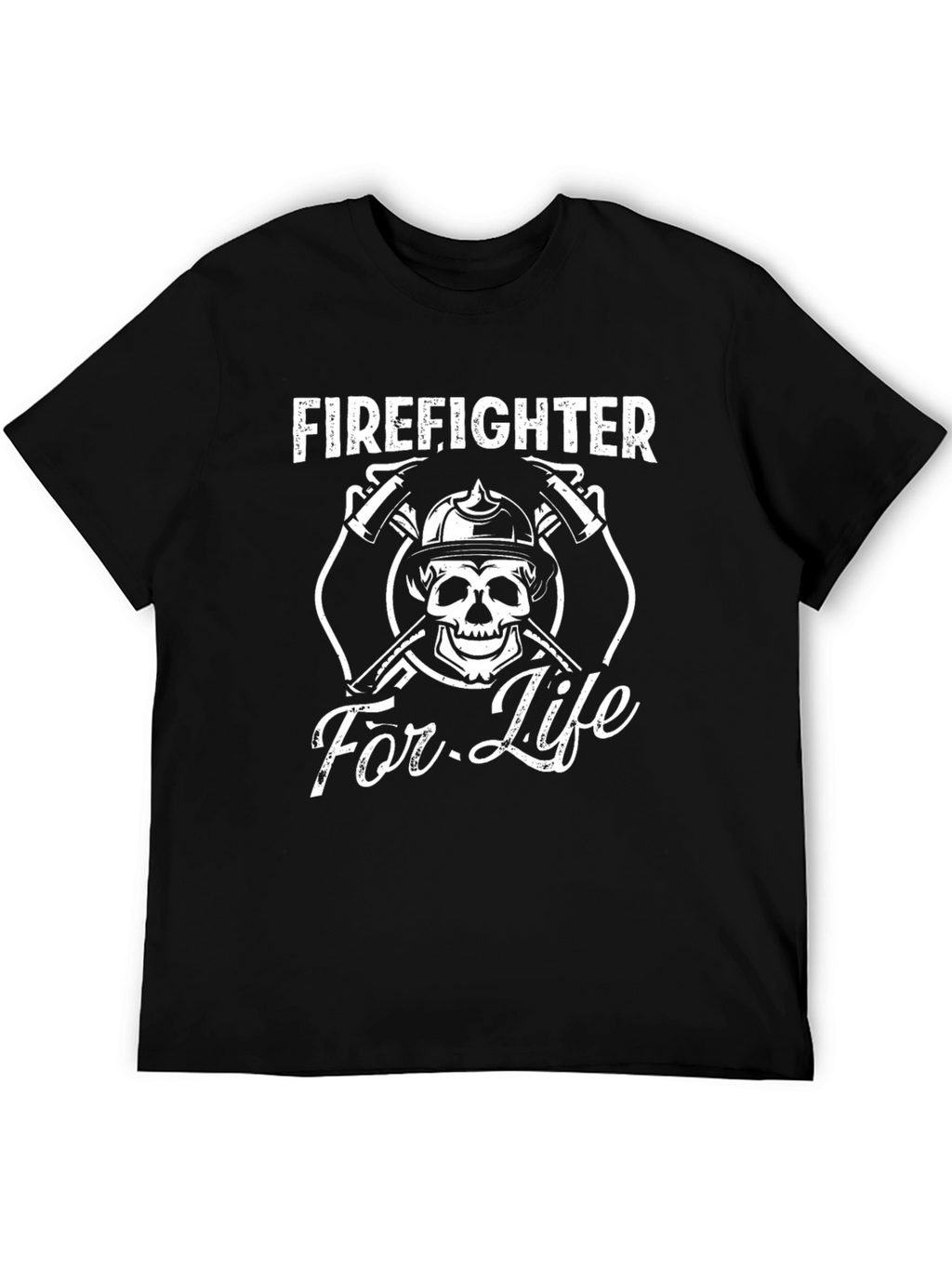 Firefighter For Life Graphic T-Shirt