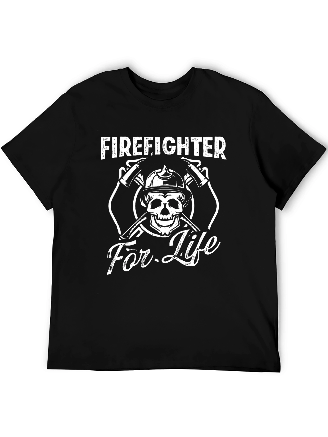 Firefighter For Life Graphic T-Shirt