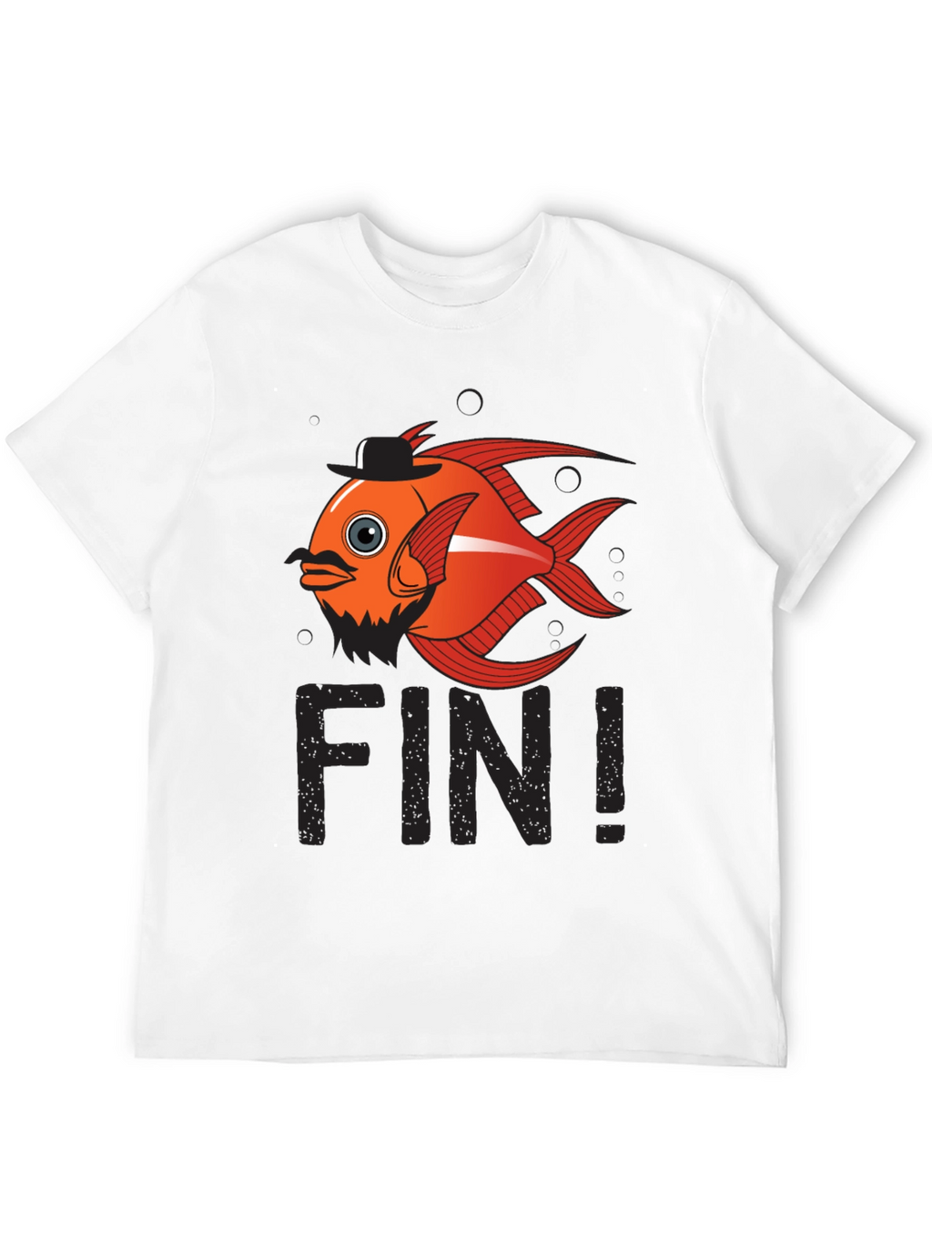 Funny Fish Pun T-Shirt - Fin!