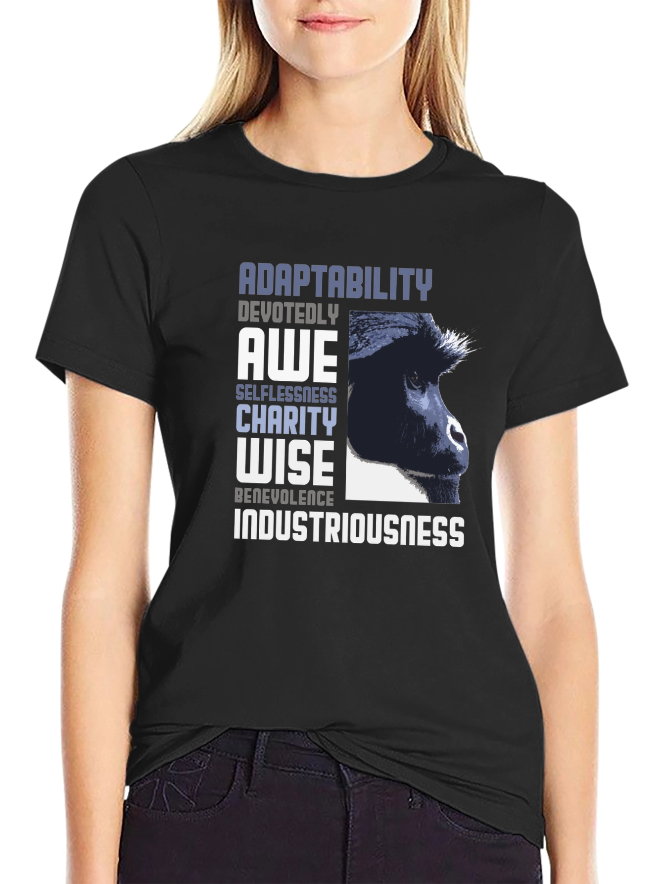 Adaptability Gorilla Graphic Tee - Benevolence and Wisdom Design