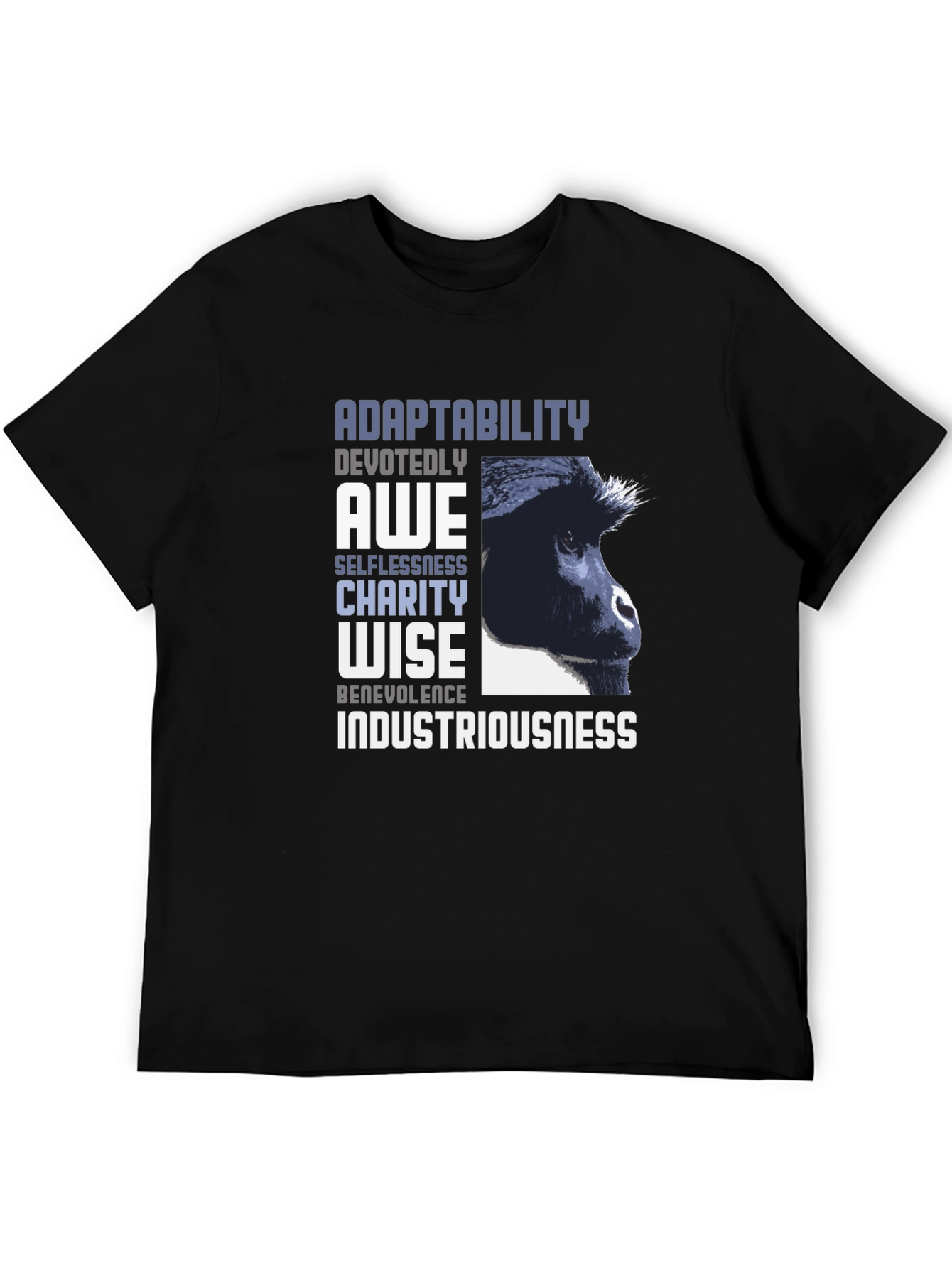 Adaptability Gorilla Graphic Tee - Benevolence and Wisdom Design
