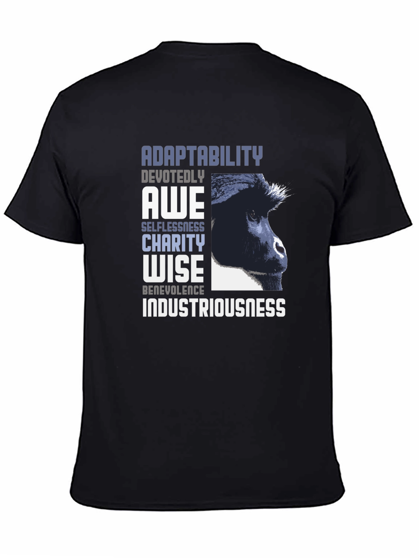 Adaptability Gorilla Graphic Tee - Benevolence and Wisdom Design