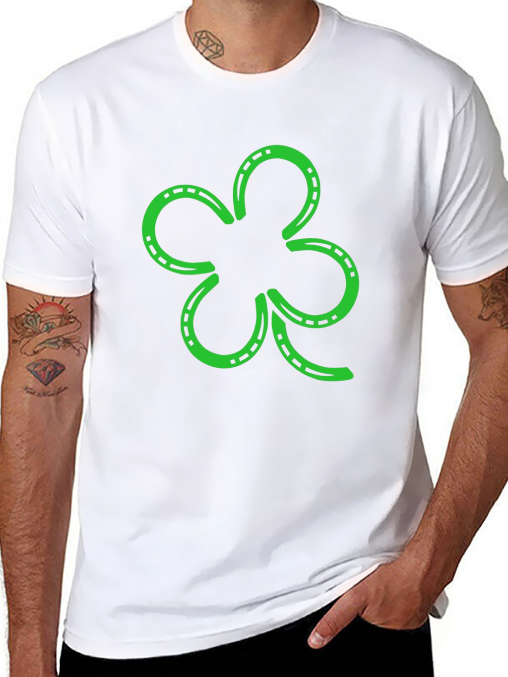 Lucky Clover Graphic Tee - St. Patricks Day