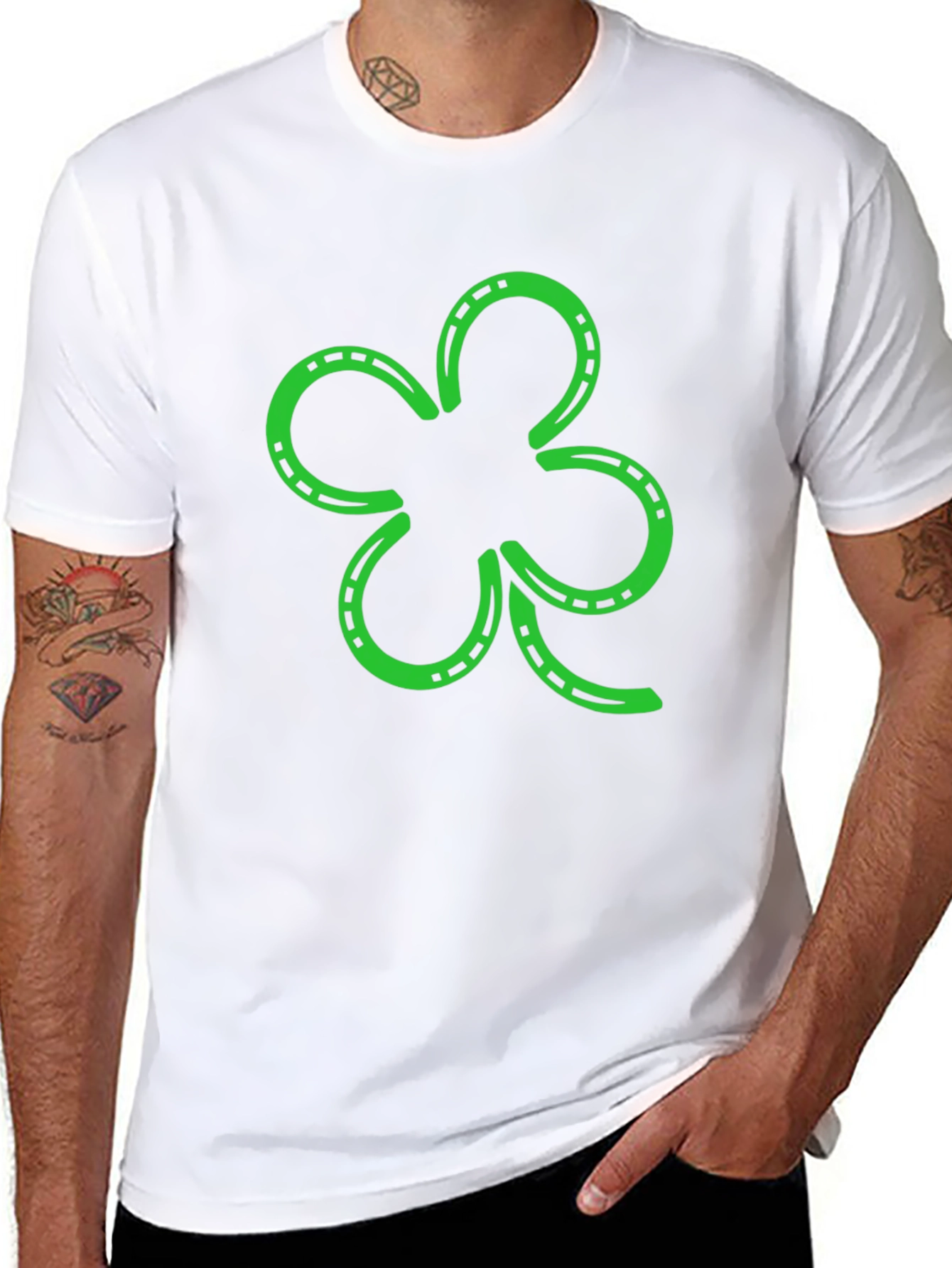Lucky Clover Graphic Tee - St. Patricks Day