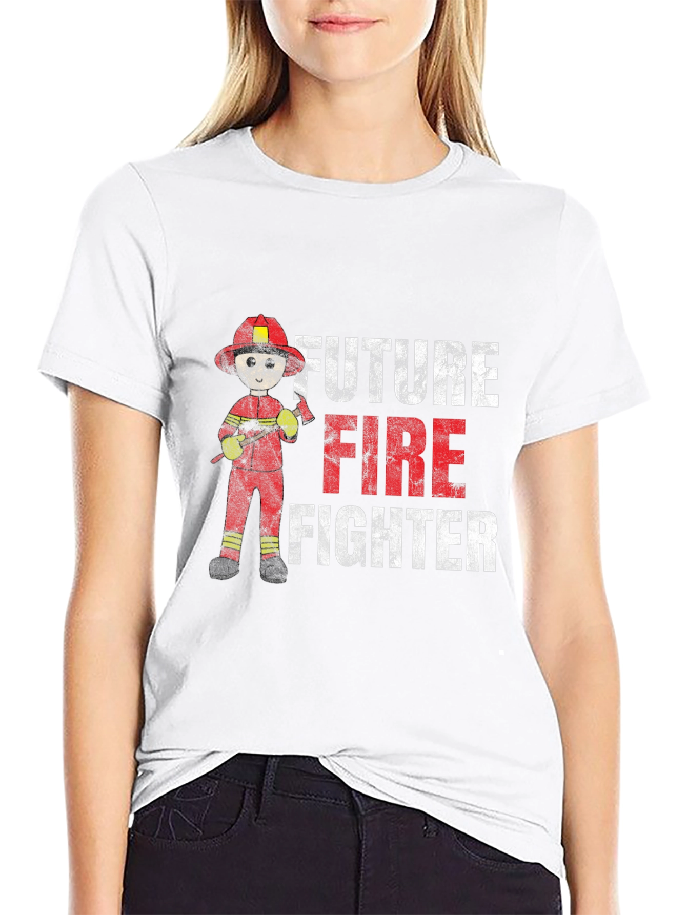 Future Firefighter Graphic T-Shirt