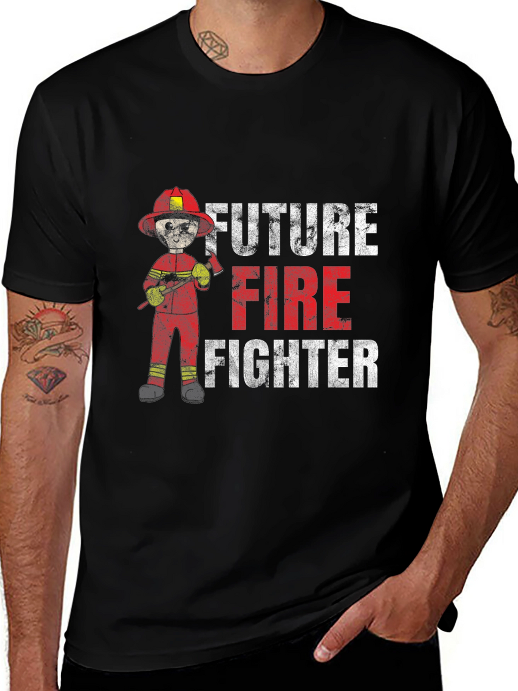 Future Firefighter Graphic T-Shirt