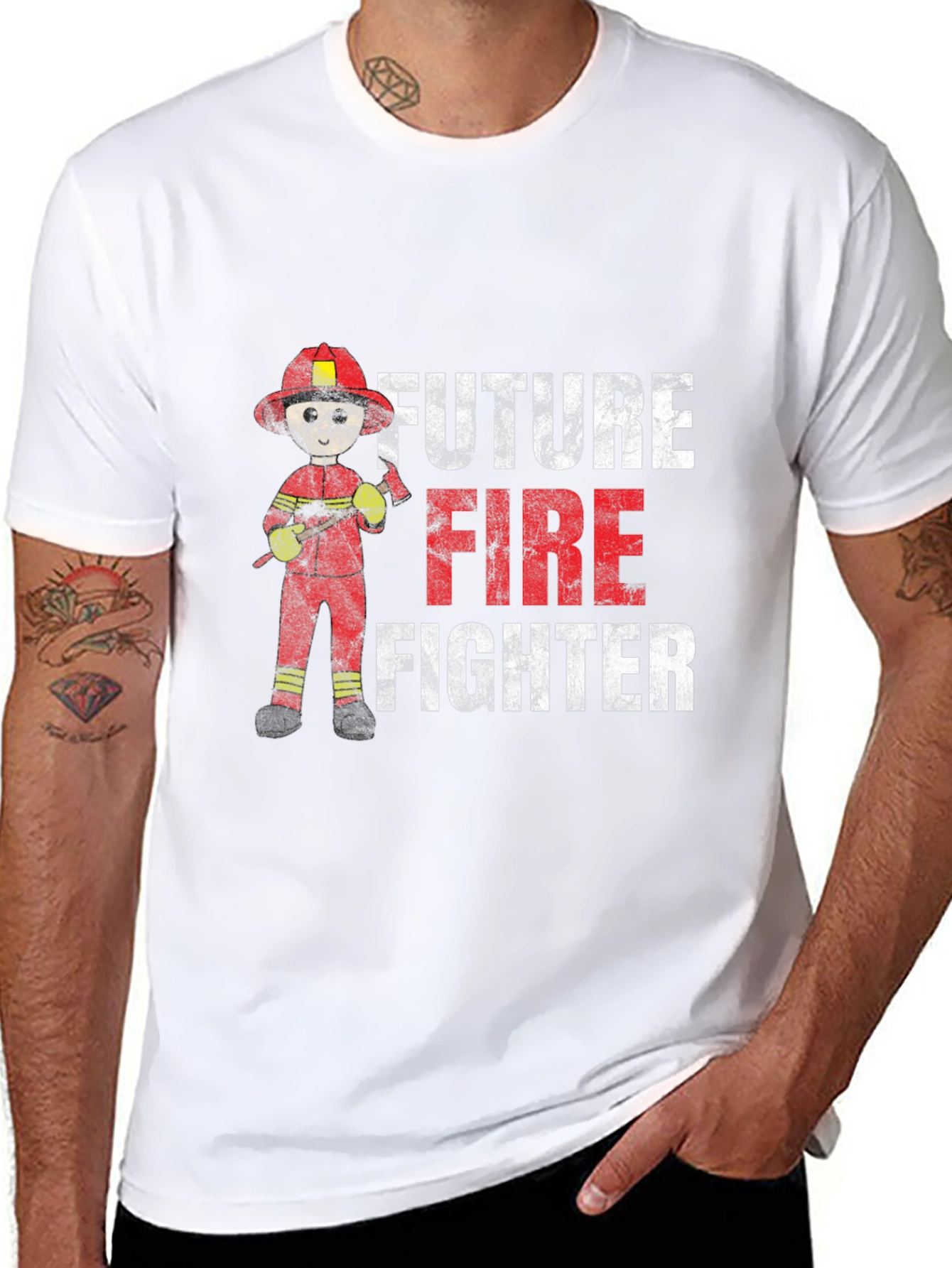 Future Firefighter Graphic T-Shirt