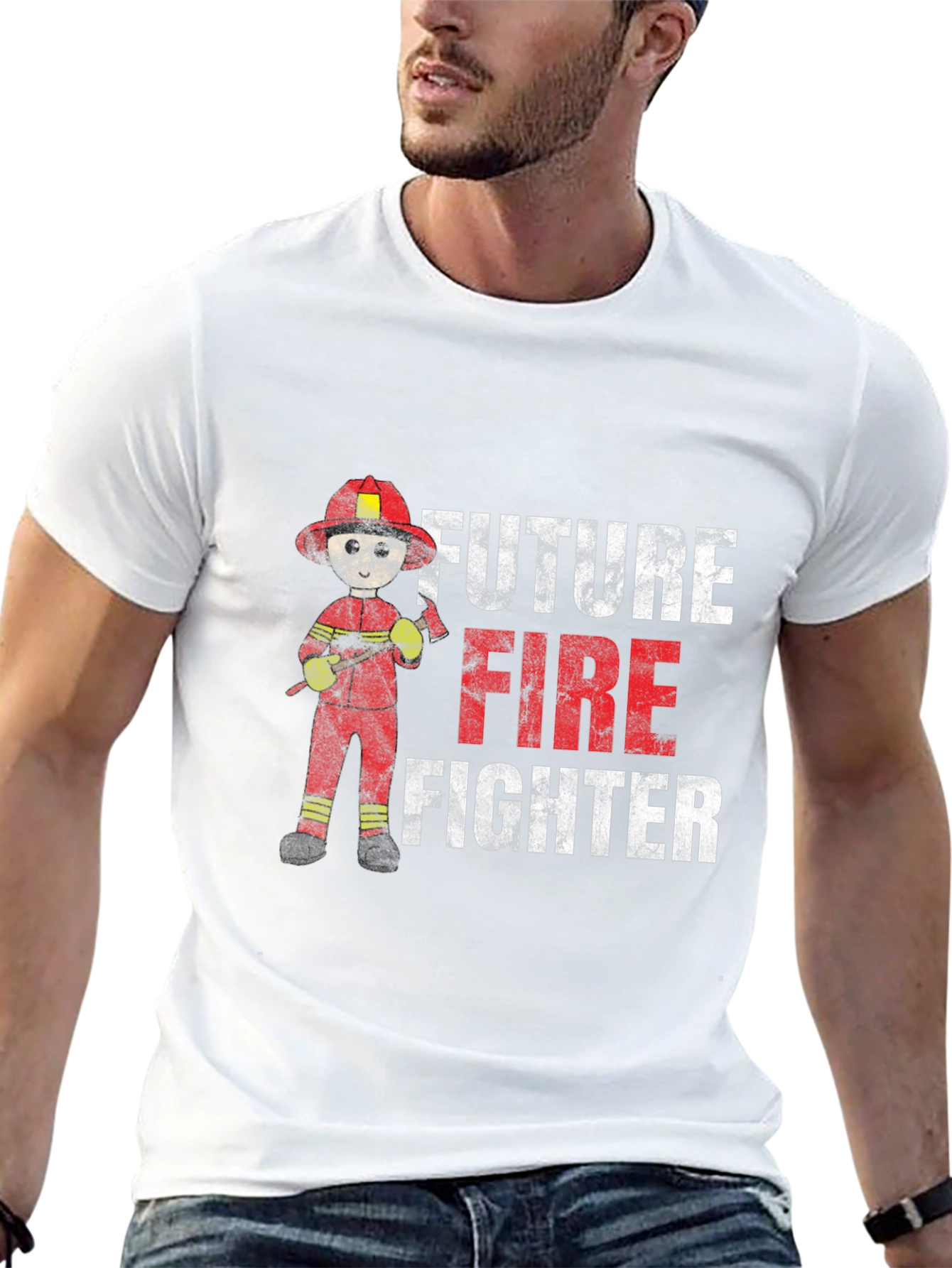 Future Firefighter Graphic T-Shirt