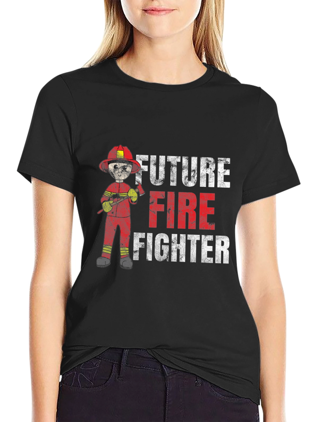 Future Firefighter Graphic T-Shirt