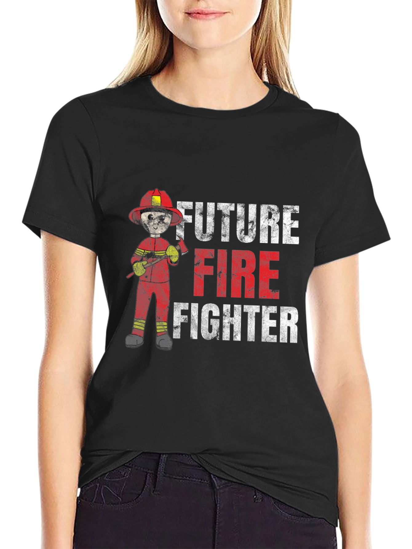 Future Firefighter Graphic T-Shirt