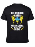 Electrician Humor T-Shirt - Watt In Der Birne