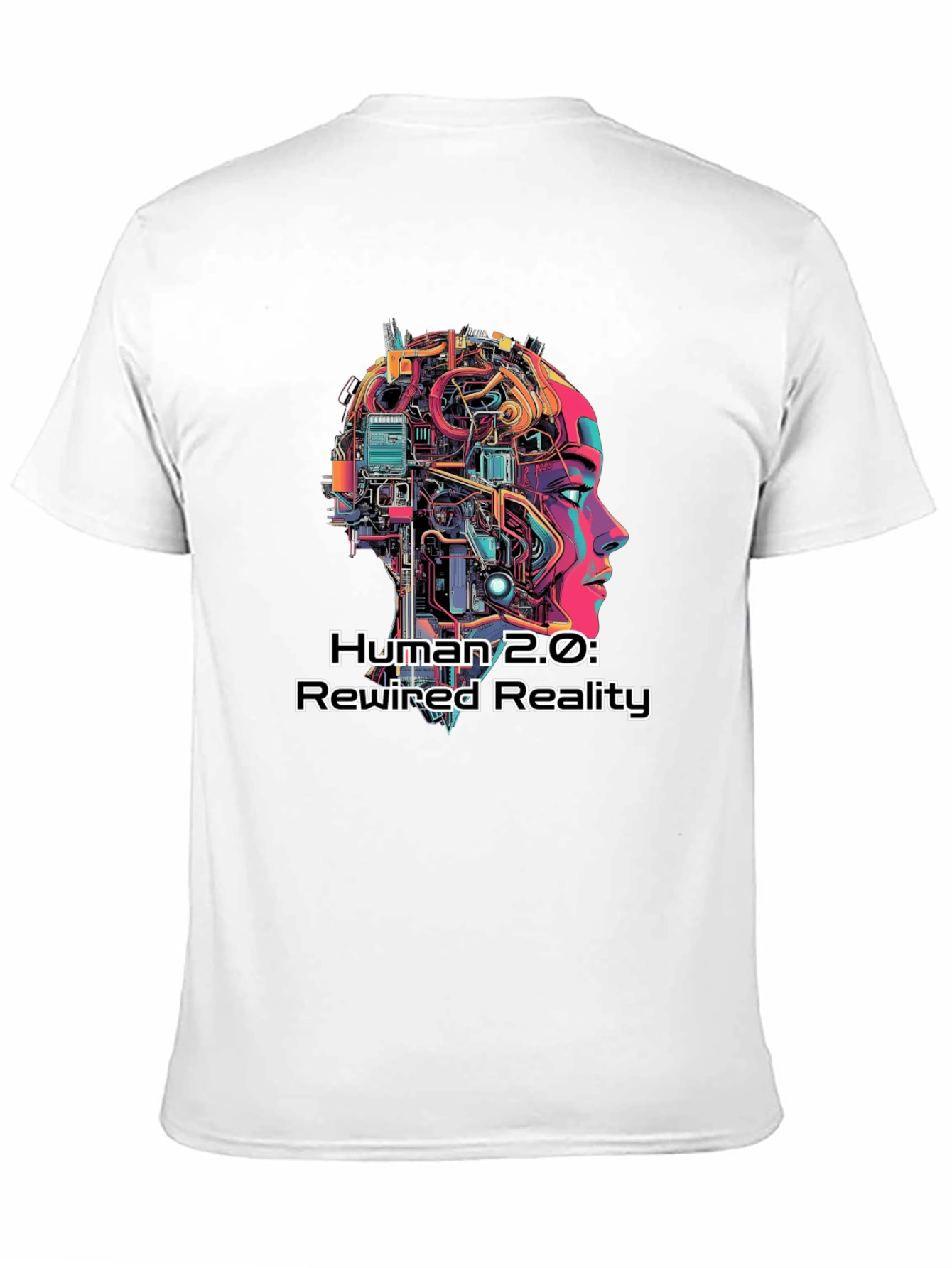 Human 2.0 Rewired Reality Graphic Tee