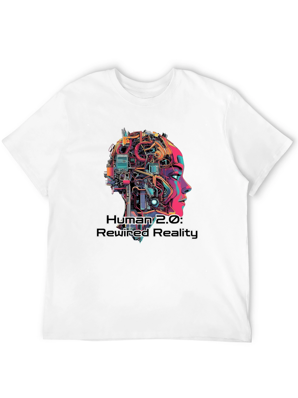 Human 2.0 Rewired Reality Graphic Tee