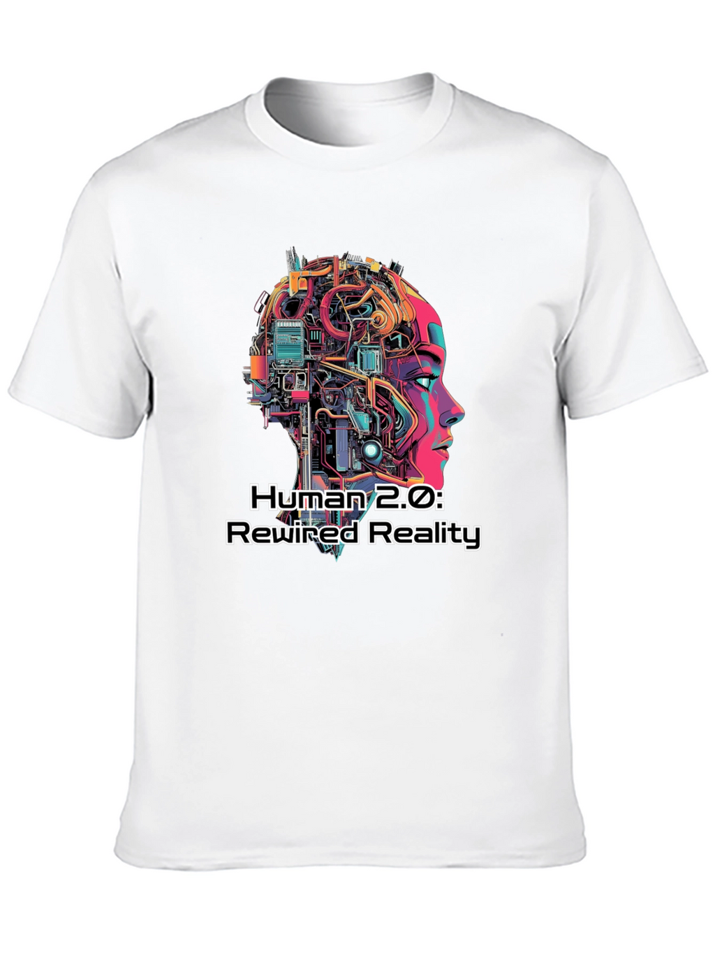 Human 2.0 Rewired Reality Graphic Tee