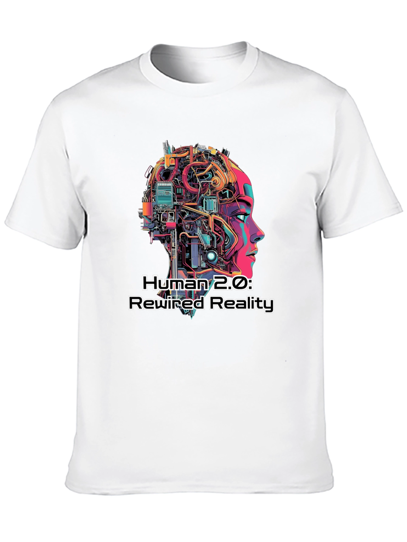 Human 2.0 Rewired Reality Graphic Tee