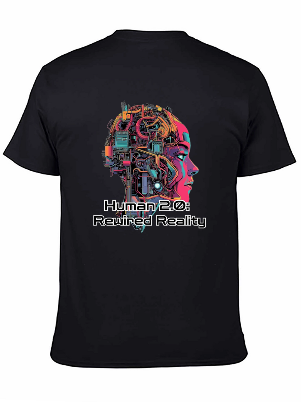 Human 2.0 Rewired Reality Graphic Tee