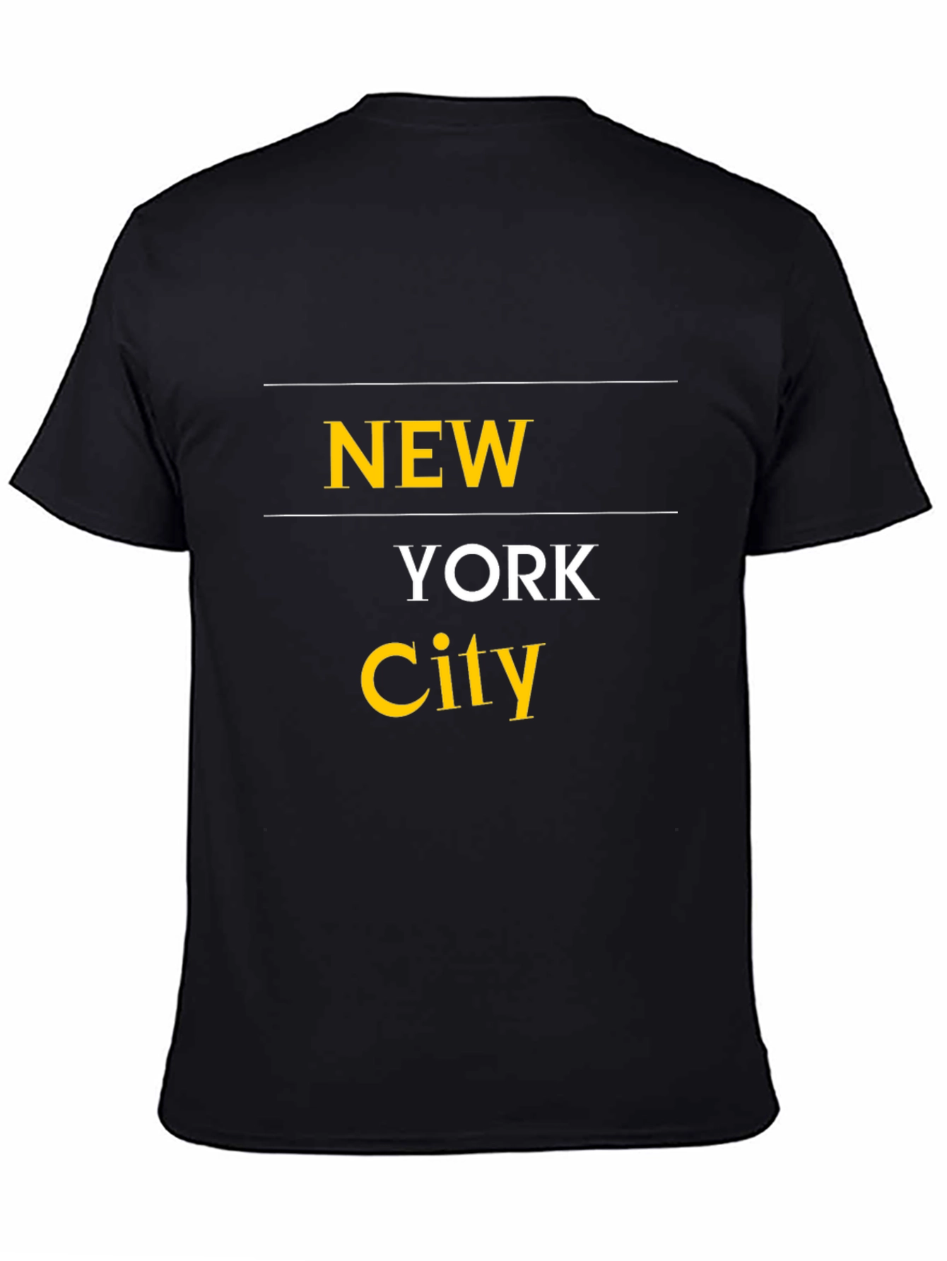 New York City Black T-Shirt