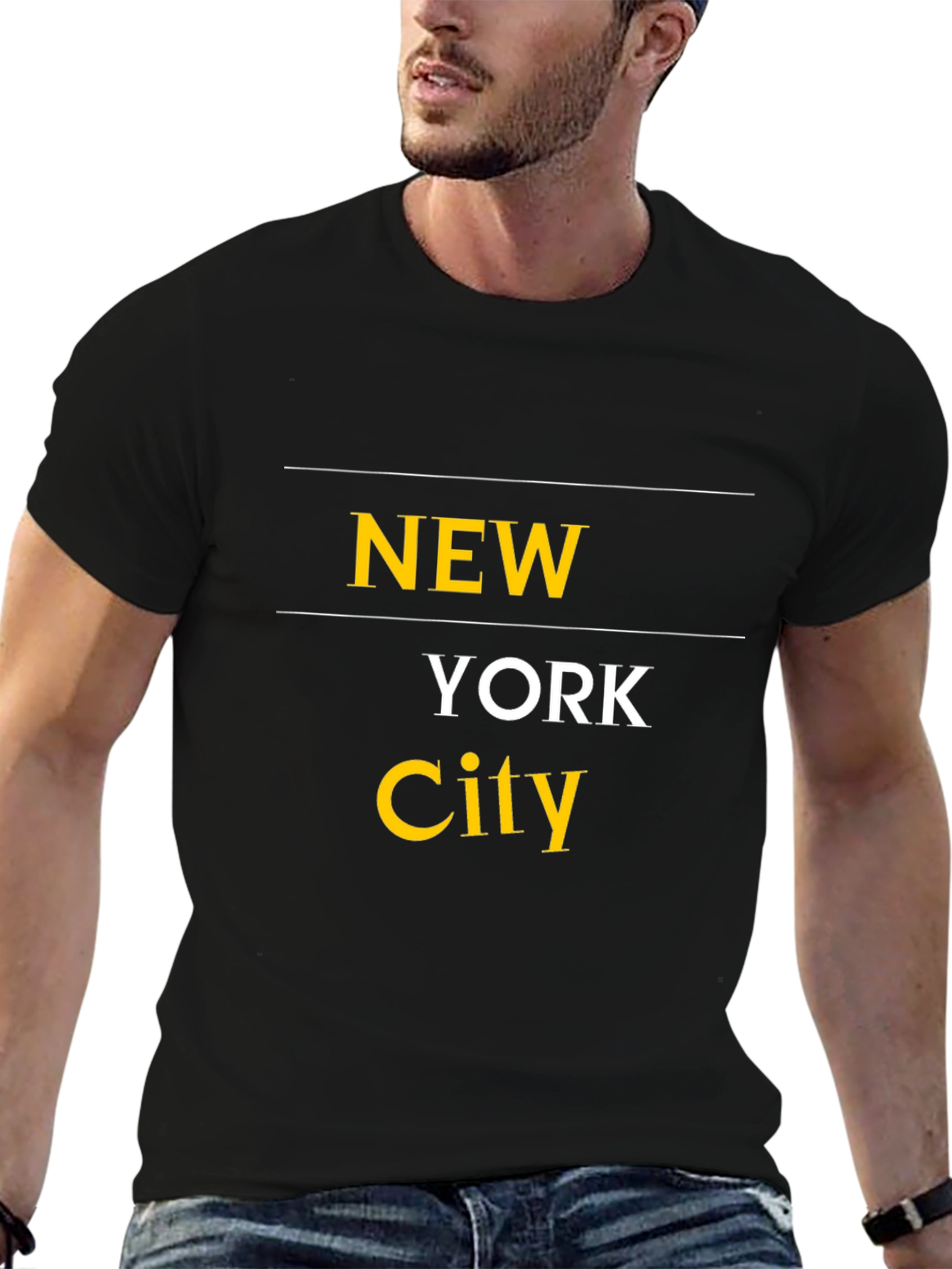 New York City Black T-Shirt
