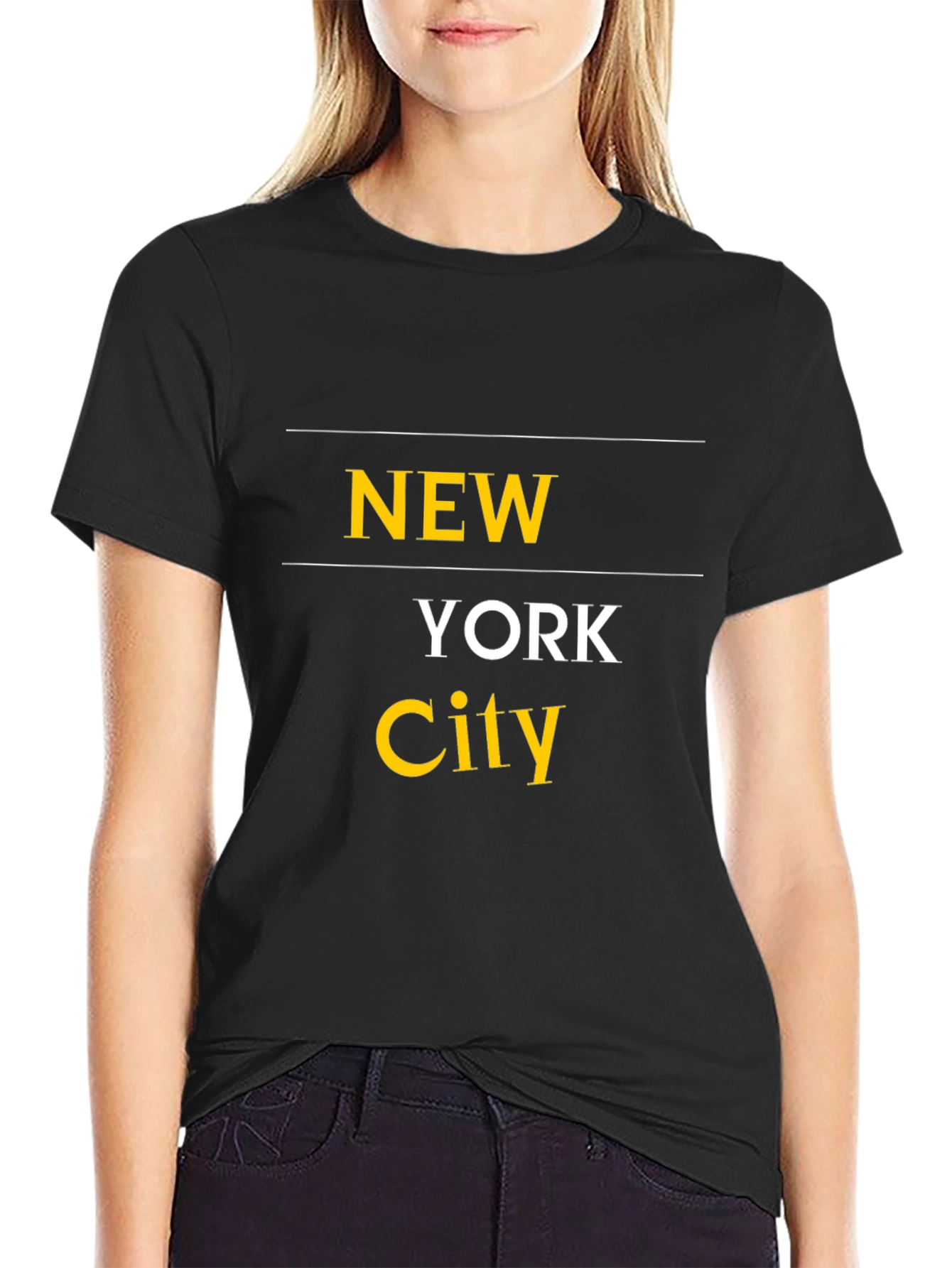 New York City Black T-Shirt