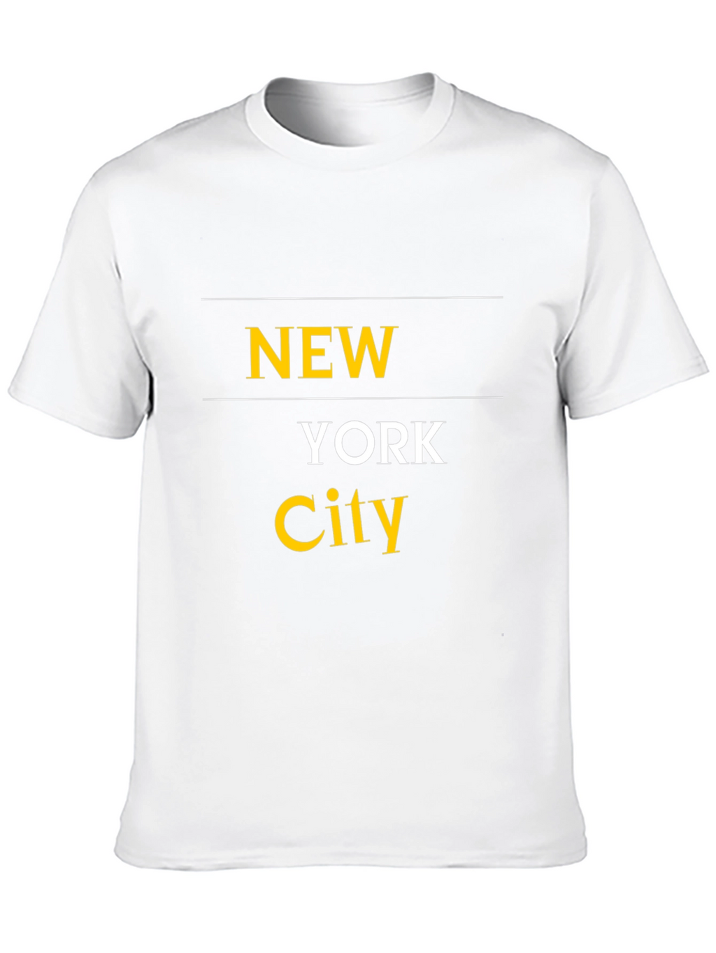 New York City Black T-Shirt