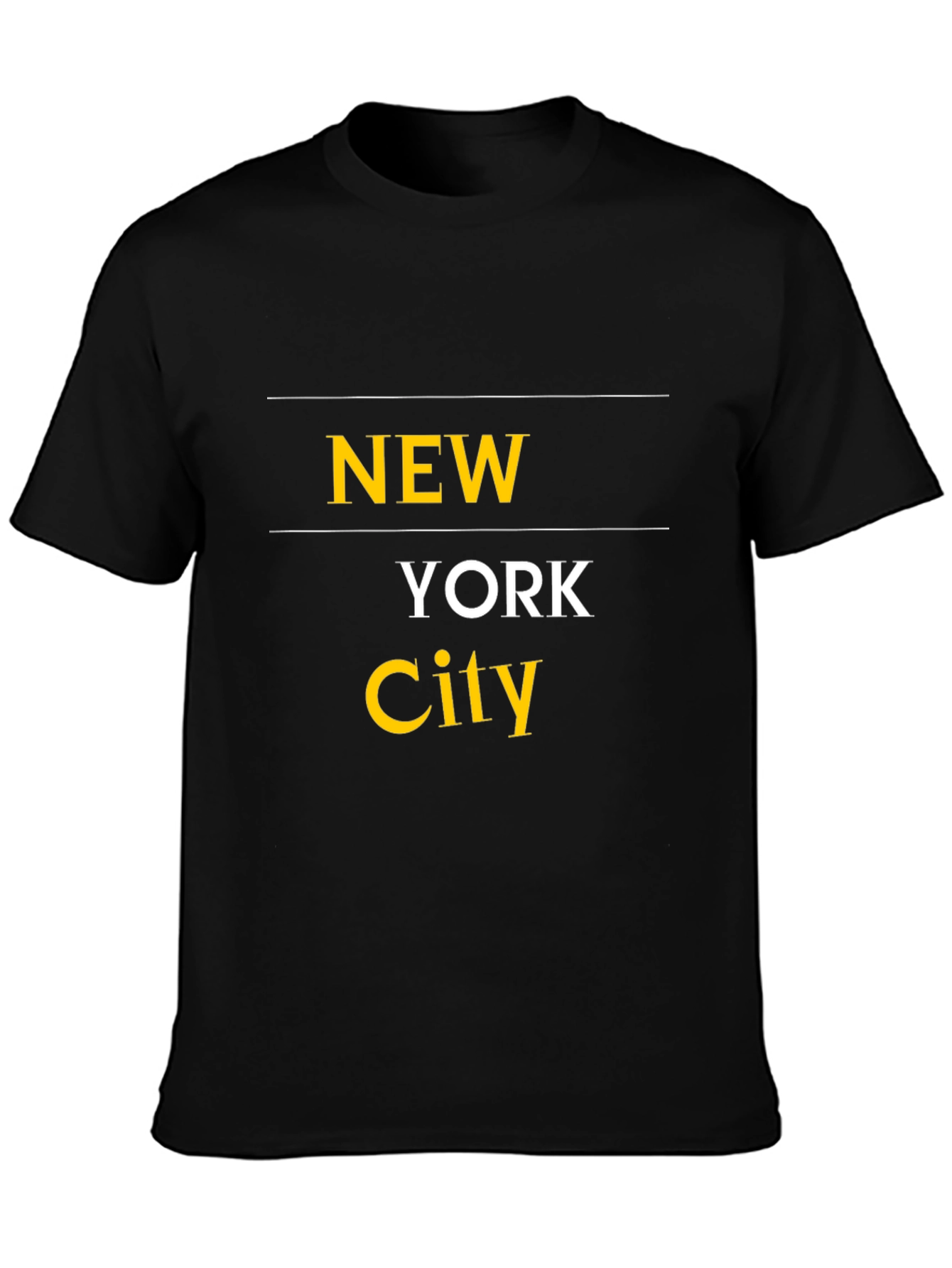 New York City Black T-Shirt