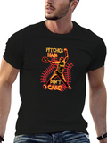 Pitcher Hair Dont Care Graphic T-Shirt