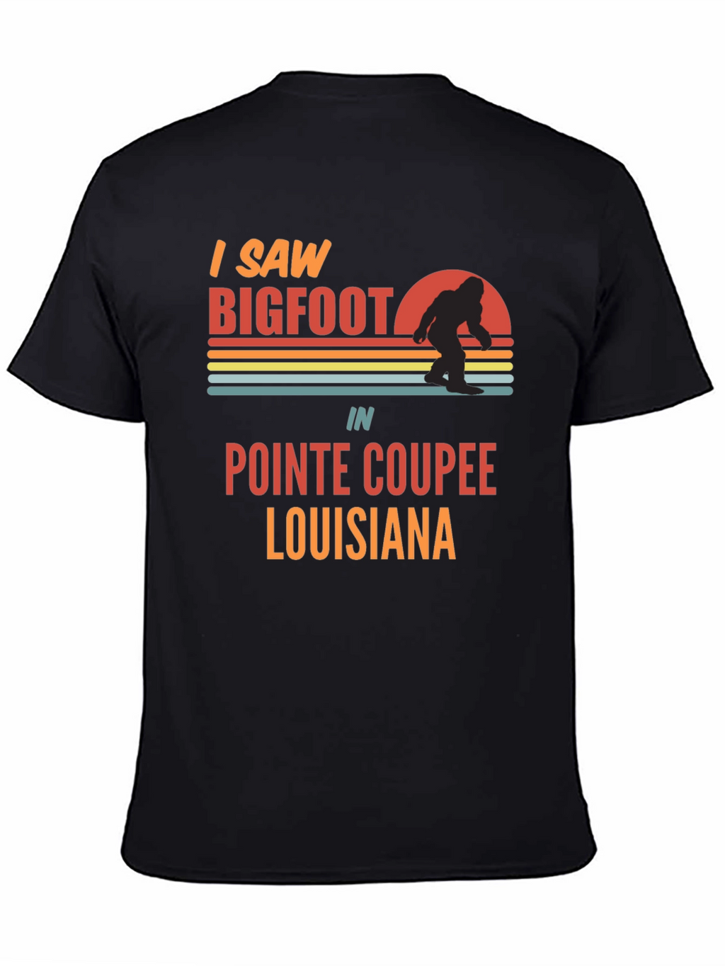 Bigfoot Pointe Coupee Louisiana T-Shirt