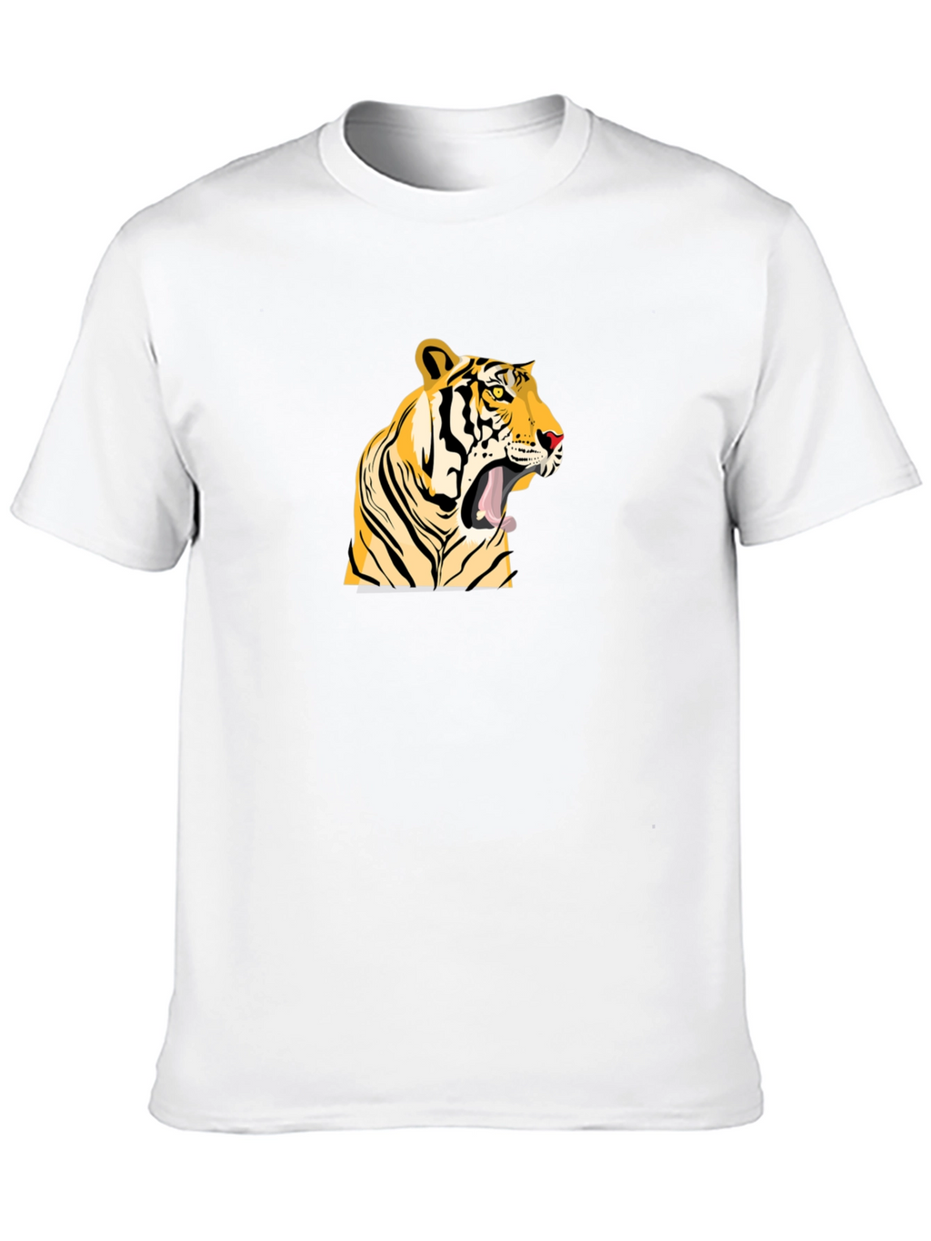 Black Tiger Graphic T-Shirt