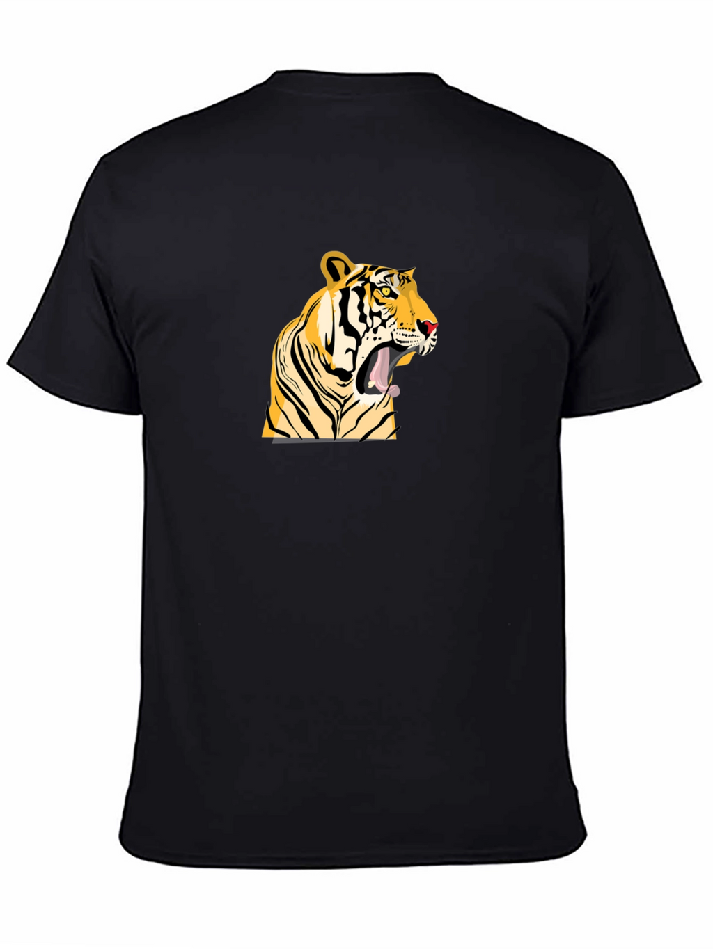 Black Tiger Graphic T-Shirt