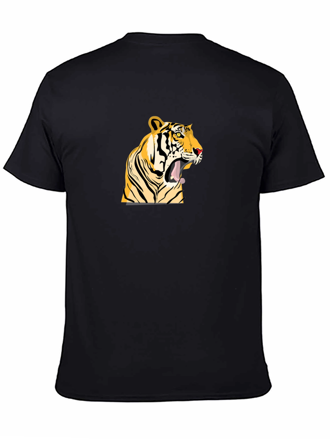 Black Tiger Graphic T-Shirt