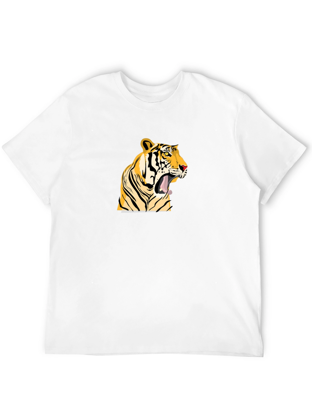 Black Tiger Graphic T-Shirt